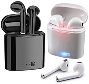 Wireless Earbuds Bluetooth 5.0 Headphones 3D Stereo Headphones Noise Cancellation in-Ear Built-in Mic with Charging Case, Waterproof Earphones for iphone/Android/IOS