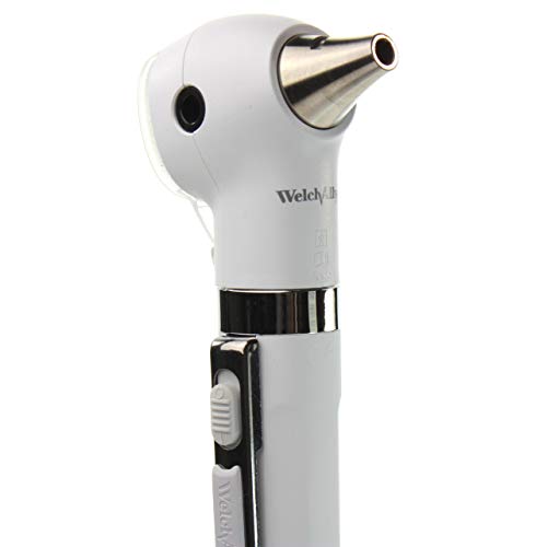 Image of Welch Allyn Inc WelchAllyn Pocket LED Fiber-optic Otoscope with AA Battery Handle, Part No. 22870-WHT (White)