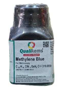 QUALIKEMS Methylene Blue MS 25GM (Lab use only) (B0D3XSSD5M) Amazon Price History, Amazon Price Tracker