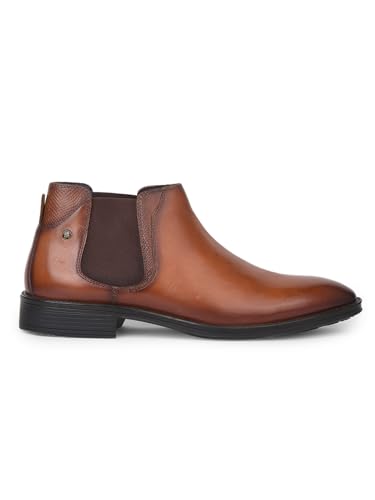 Image of Bata Men's Formal Boot Shoes - Tan