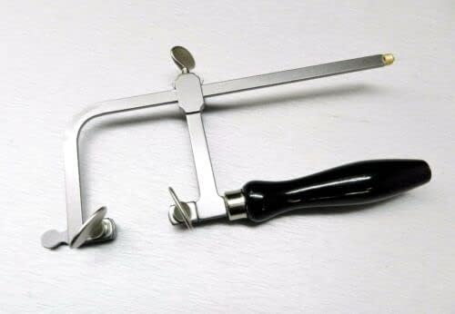 JTS Jewelry Making Saw Frame Hand Tool 2-3/4 Throat Saw Frame for Jewelers Saw Blades
