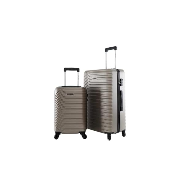 Parajohn-PARA-JOHN-Lightweight-2-Pieces-Abs-Hard-Side-Travel-Luggage-Trolley-Bag-Set-With-Lock-For-Men-Women-Unisex-Hard-Shell-Strong-Champagne Parajohn PARA JOHN Lightweight 2-Pieces Abs Hard Side Travel Luggage Trolley Bag Set With Lock For Men, Women, Unisex Hard Shell Strong Champagne