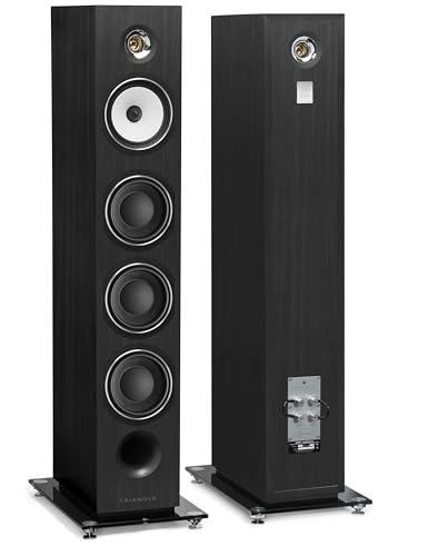 TRIANGLE – Hi-Fi-Standlautsprecher Australe EZ – 3-Wege – Belastbarkeit 150 W – Wirkungsgrad 92,5 dB/W/m – Vielseitig für Musik und Heimkino – 200 x 1130 x 370 mm –...