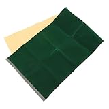 POPETPOP Forro Adhesivo Autoadherente para Joyas Tela Suave Resistente Color Verde Oliva para Coración de Exhibidores Fácil de Aplicar y Duradero
