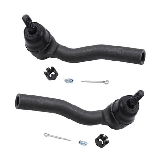 Image of Detroit Axle - 8pc Front End Control Arms Kit for 03-07 Cadillac CTS, 4 Tie Rod Ends 2 Lower Control Arms with Ball Joint 2 Stabilizer Sway Bars 2003 2004 2005 2006 2007 Replacement