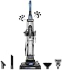 Eureka PowerSpeed Aspiradora vertical ligera para alfombras y pisos duros, potente aspiradora vertical sin bolsa para el hogar y mascotas, NEU181A, azul | Pelo de mascotas, alfombras y pisos duros, depósito de 2.6L, cepillo turbo para mascotas, herramientas para rincones y tapicería, sin bolsa, azul 2