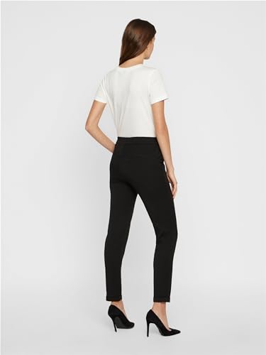 VERO MODA Damen Hose 10225280 Black1 S-30