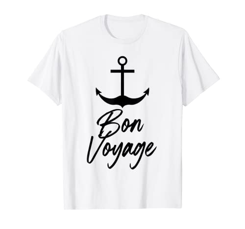 Nautical Bon Voyage anchor T-Shirt
