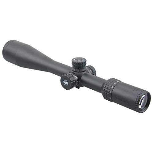 Vector Optics Sentinel-X 10-40x50 SFP Riflescope con Reticolo Etched Glass COM-25M, Tubo 30mm, Regolazione 1/8 MOA, Sistema Blocco Carica