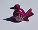 Hand-carved African Soapstone Figurines Bird Sculpture Handmade Kisii stone Collectible Figurine Home Decorative Table top Gifts Zen Designs Arts and Crafts (Pink)