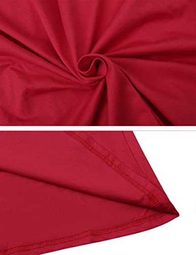 Sumeyuyu-Nuisette-Femme-Satin-Sexy-Coton-Chemise-De-Nuit-Col-V-Babydoll-Bretelles-Reglables-Robe-de-Nuit