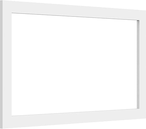 Vista 281 de Ekena Millwork Panel de pared decorativo Prescott de 34 pulgadas de ancho x 16 pulgadas de alto x 3/8 pulgadas de alto (dos piezas)