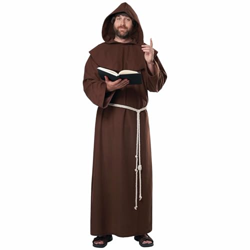 California Costumes, Renaissance Friar, Men's3