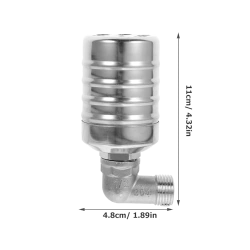 Válvula de agua de acero inoxidable ideal para regular el llenado de estanques exteriores 3