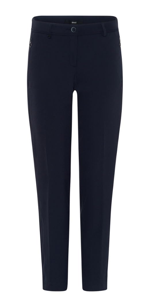 BRAX Feel Good Style Maron S Women's Chinos, Regular Fit, Navy, 36W x 32L