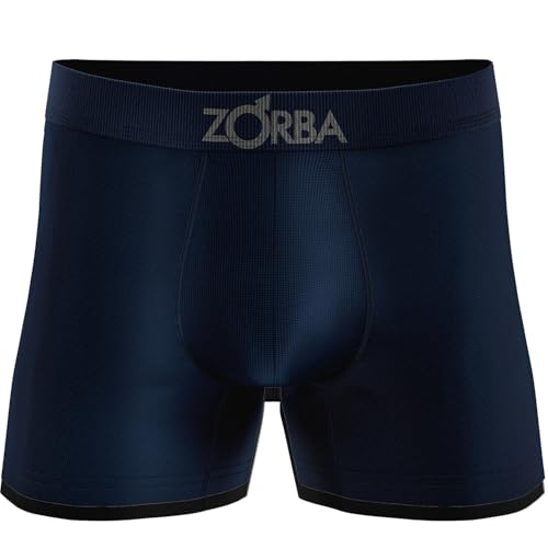 Kit 10 Cuecas Boxer Zorba Seamless com Algodão 781 (GG)