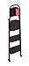 Rubbermaid 3-Step Steel Ladder with Project Tray, Folding Step Stool with Hand Grip and Non-Slip Feet, White, Tested to ANSI US Safety Standards, No Assembly Required (Amazon Exclusive)