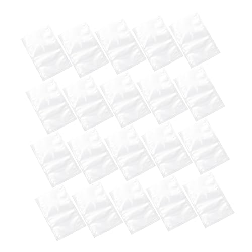 Garneck Puncture-resistant Vacuum Sealer Bags 100pcs Food Storage for Jerky Cheese Snacks Household Travel 15x10cm