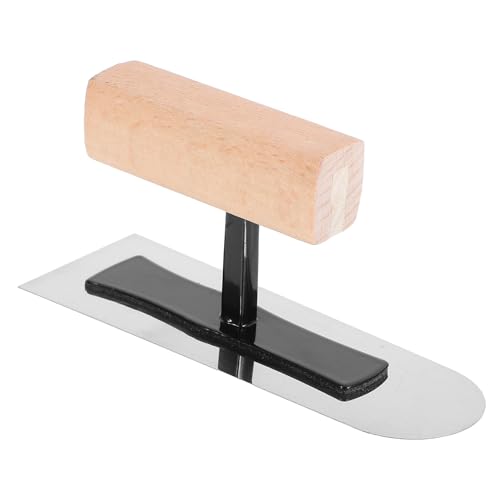 GALPADA Paleta Miniatura de Acero Inoxidable Ultraelástico Llana Pequeña para Yeso y Barro de Diatomeas Herramienta Portátil para Acabado Profesional en Trabajos Detallados y Áreas