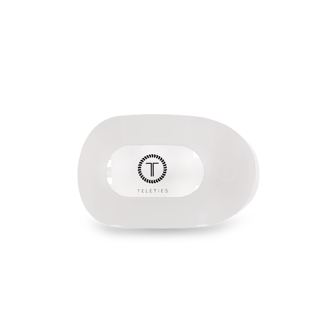 Teleties Small Flat Round Clip