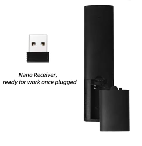 Image of S5 Voice Remote, 2.4G Wireless Infrared Remote Control with 6 Axis Gyroscope and IR Learning, Air Fly Mouse with Voice Input for Original Android TV Box /Android TV /PC /Smart TV