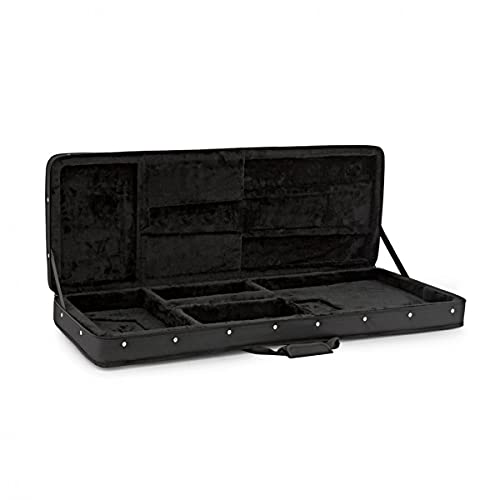 gear4music - gear4music Étui en Mousse pour Guitare Basse Rectangulaire avec Sangles