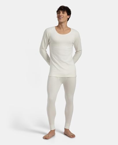 Image of Jockey Men's Super Combed Cotton Rich Thermal Long Johns with StayWarm Technology