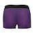 Customized Mens Boxer Briefs with Wife's Face Goblet Purple XXL