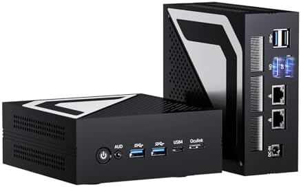 Kinupute Mini PC AMD Ryzen AI 9 HX 370(12 Cores | 80 Tops | Radeo...