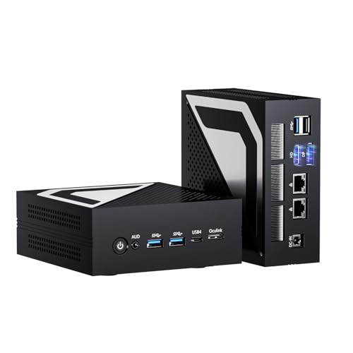 Mini PC Kinupute AMD Ryzen AI 9 HX 370 (12 core | 80 Tops | Radeon 890M), Win-11 Pro, 64G DDR5, SSD PCIE4.0 2T Mini Computer Desktop Da Gioco, Doppia LAN 2.5G, Oculink/USB 4.0 /Triplo display 8K/WiFi7