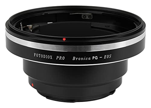 Image of Fotodiox Pro Lens Mount Adapter - Bronica GS-1 (PG) Mount SLR Lenses to Canon EOS (EF, EF-S) Mount SLR Camera Body