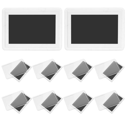 Cabilock 1 Photo Frames for Fridge Insert Style Picture Frames Internal for Living Rooms Bedrooms and Whiteboards Easy Installation No Damage to Surfaces 10pcs