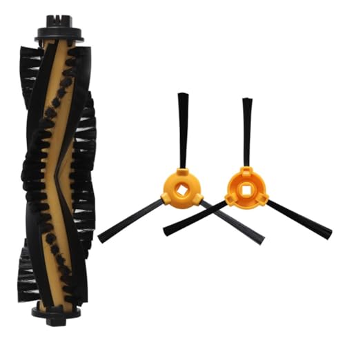 SPORTARC Cepillo principal, cepillos laterales para aspiradora robot Cecotec Conga M50, X-Treme, kit de rodillos de nailon, fácil instalación, 3 piezas
