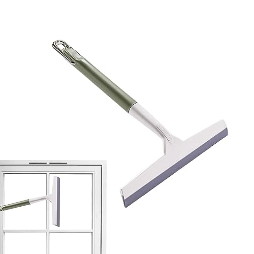 Xistuoz Limpiacristales de ducha, limpiacristales portátil, herramientas de limpieza para espejos, ventanas de coche, puertas de ducha, azulejos, puertas de cristal