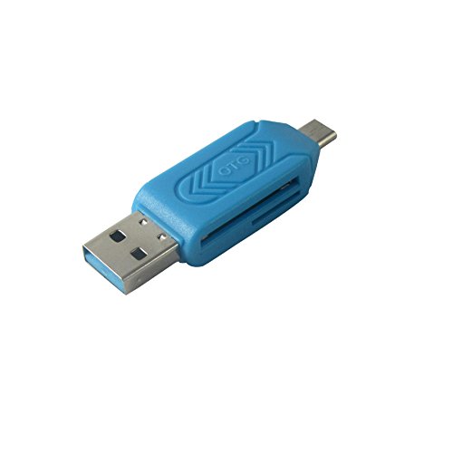 OTG Smart Card reader connection kit for OTG Support Mobile & camera SD card having and micro sd