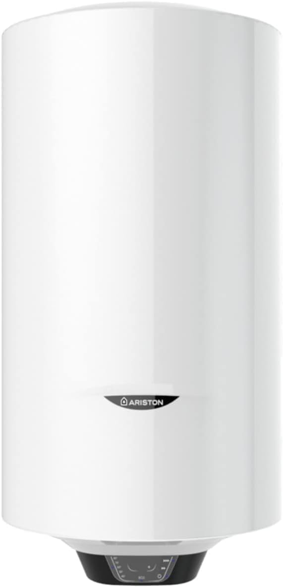 Ariston Pro1 Eco Slim - 65 litrów, niski pobór mocy, pionowy elektryczny podgrzewacz wody z funkcją ECO 37,3 x 35,3 x 98,1 cm - wyprodukowany do instalacji w Hiszpanii