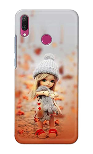 Image of PRINTFIDAA Doll Cute Girl Amazing Beauty Little Kid Child Playing Hard Back Cover for Huawei Y6 (2019) / Huawei Y6 Prime (2019) Back Cover -(P6) KAT1001