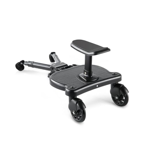 Universal 2-in-1 Stroller Board for Babies and Children, with Detachable seat, Suitable for Most Brands of Strollers, Safely Supports Children up to 55 pounds