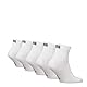 PUMA Unisex Puma Unisex Quarter Plain Sokken (5 stuks) Socks, Weiß, 43-46 EU