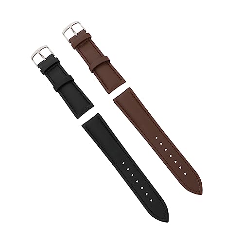 Bracelet de montre en cuir SOIMISS lot de 3 pour remplacer une attache usée sans outil