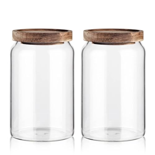 Labina Glass Storage Container Airtight Food Jars...