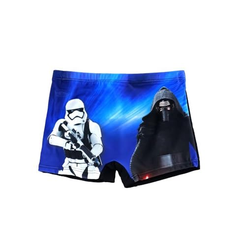 Maillot de Bain Enfant - Boxer de Bain garçon (FR/ES, Âge, 4 Ans, Taille Normale, Star Wars)