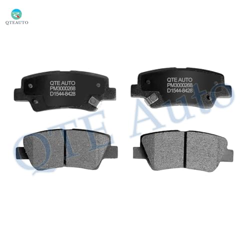 Image of PM Auto Rear Ceramic Brake Pads Fits Replacement For 2010 Hyundai Elantra From 10 /19 /2009