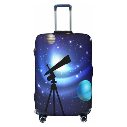 Space Telescope Luggage Cover for Suitcase, Suitcase Cover Protector Fit 25-28 Inch Luggage Travel Accessories, L