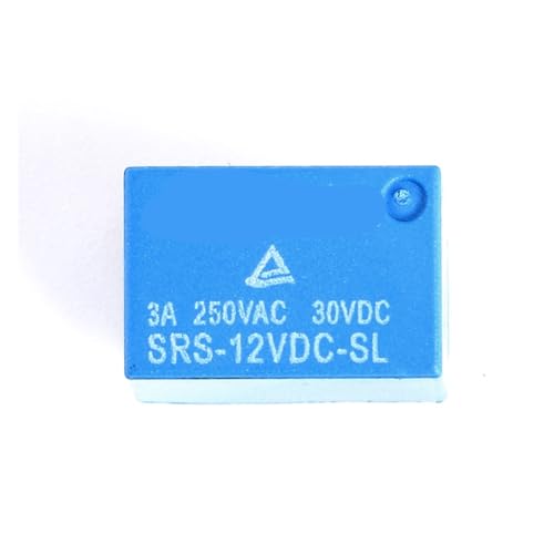 Relé DC 12V 6 pines SRS-12VDC-SL micro convertidor de potencia electrónico 2 uds 4