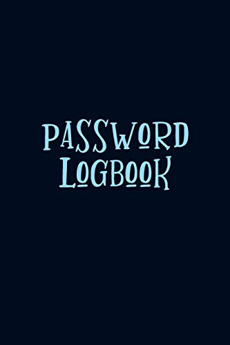 Password Logbook: Alphabetized Internet Log Book
