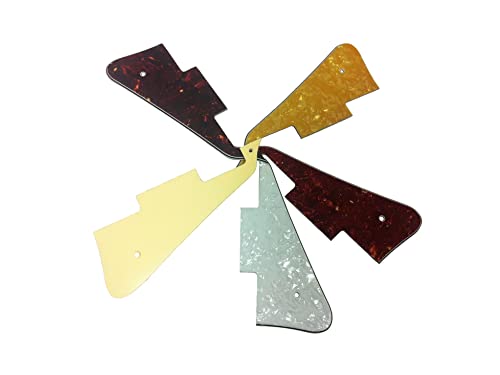 Pickguards style Les Paul Blanc nacré - Les Beatles, Paul McCartney, John Lennon, RIngo Starr, George Harrison Pickguards style Les Paul Blanc nacré – Image 3
