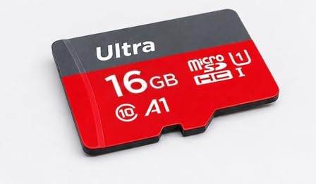 Image of 16GB Micro SDHC Memory Card | High-Speed 100MB /s Read | Durable & Waterproof| Class 100 Micro 16 GB MicroSD Card Class 10 480 MB /s Memory Card Compatible with Mobile, Camera, Computer, Tablet