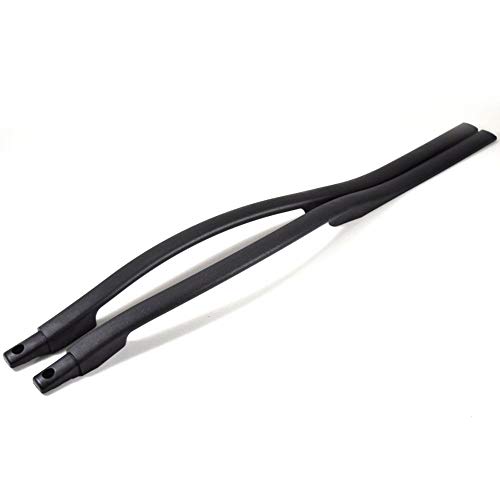 5304485329 Refrigerator Door Handle Set (Black) Genuine Original Equipment Manufacturer (OEM) Part Black