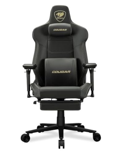 COUGAR Armor EVO M Gold Silla para Juegos, Acero Inoxidable, Dorado